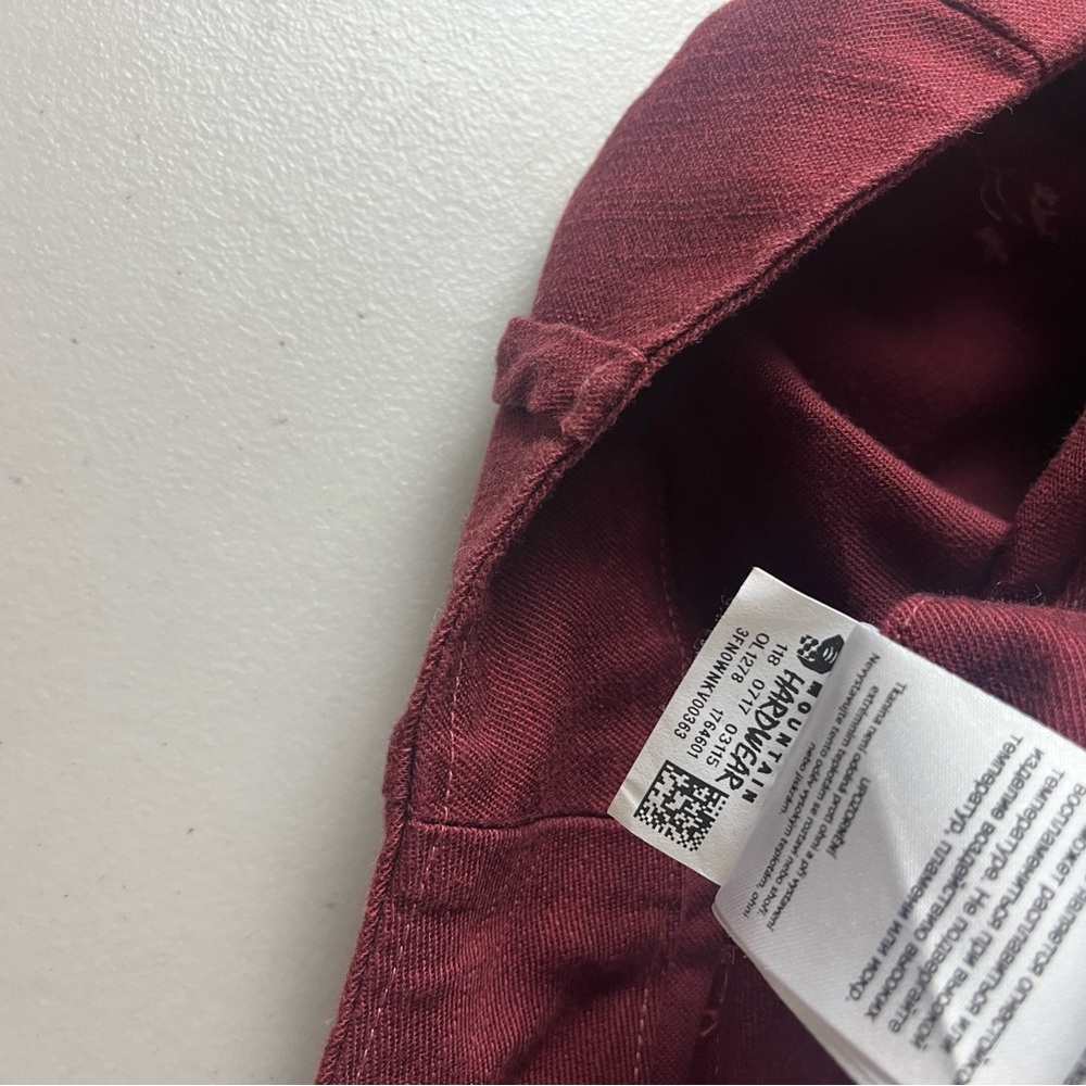 Mountain Hardwear Women's Redwood Camp Pant Cargo Rust 6 - Picture 8 of 8